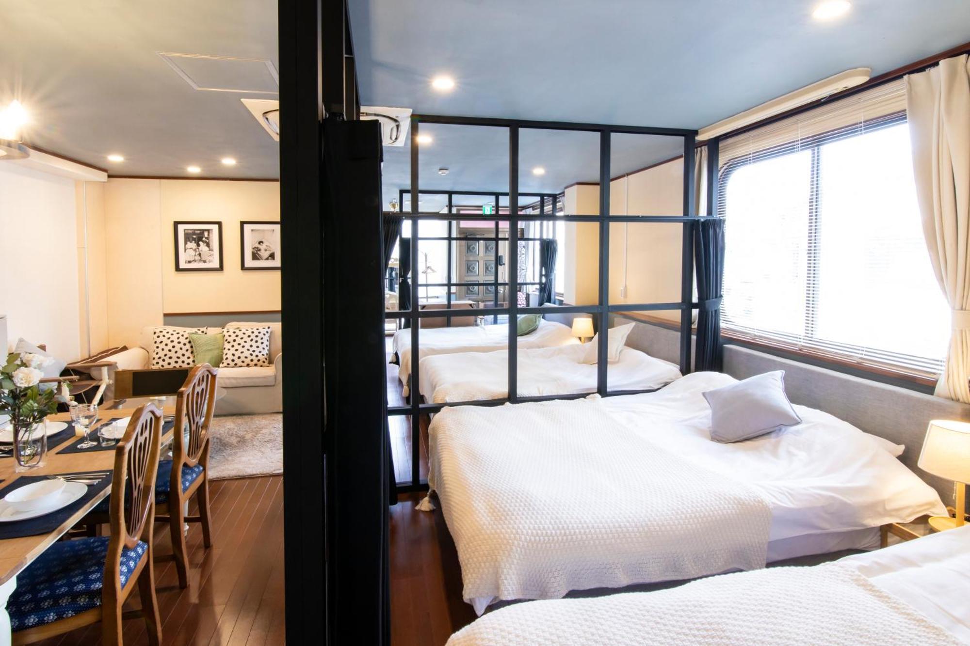 【5/24New Open】浅草徒歩3分/Max9名/無料駐車場/渋谷直通 Apartment Tokyo Bagian luar foto